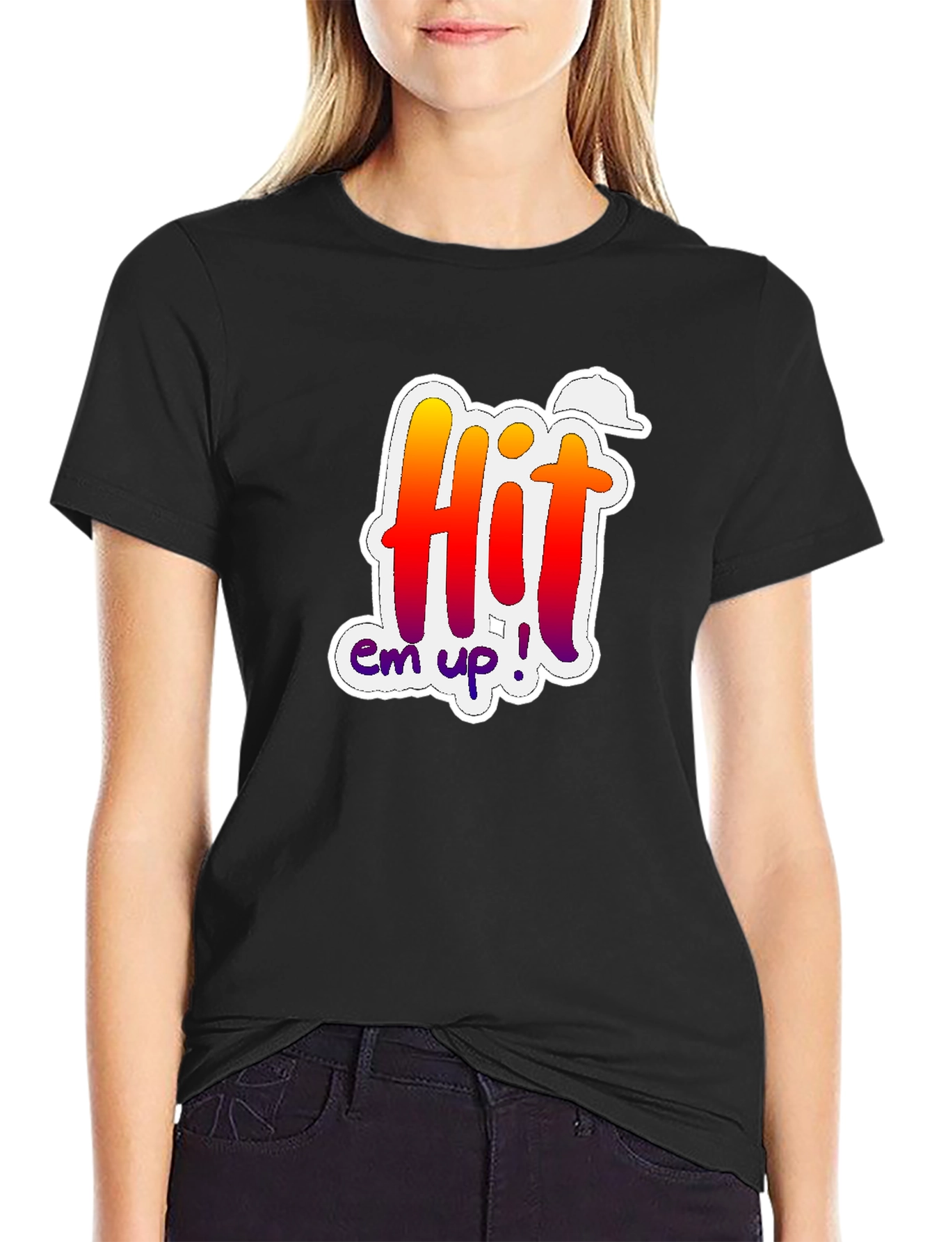 Hit Em Up Graphic T-Shirt
