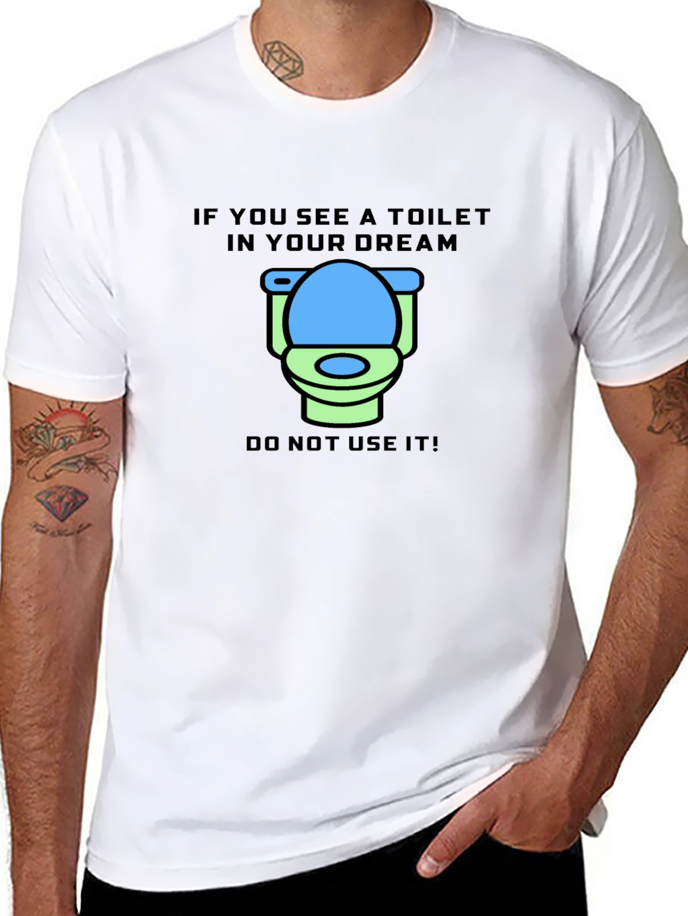 Dream Toilet T-Shirt - Funny Graphic Tee