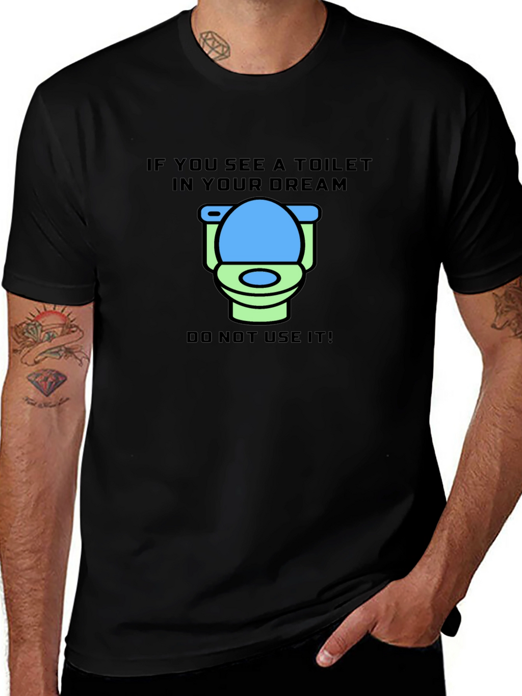 Dream Toilet T-Shirt - Funny Graphic Tee