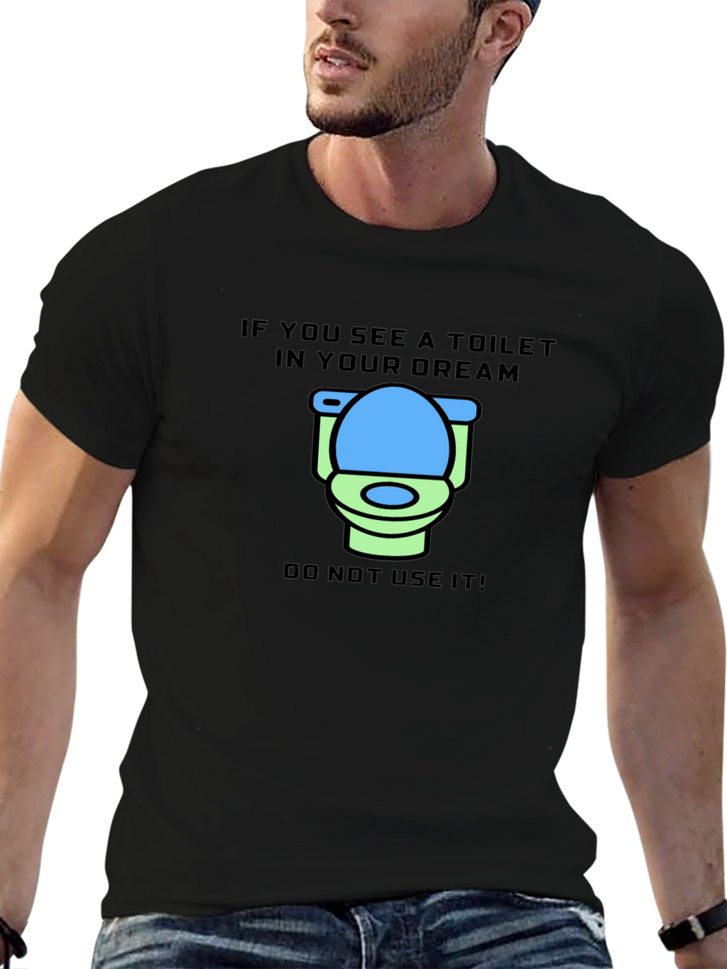 Dream Toilet T-Shirt - Funny Graphic Tee