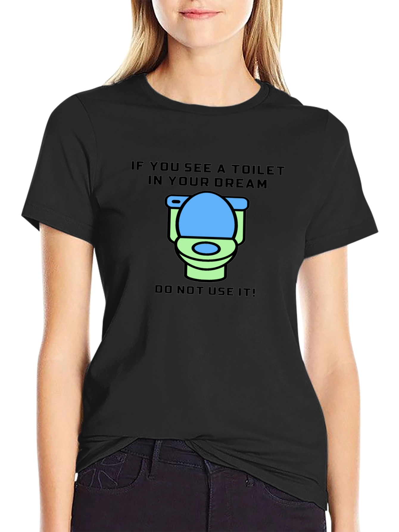 Dream Toilet T-Shirt - Funny Graphic Tee