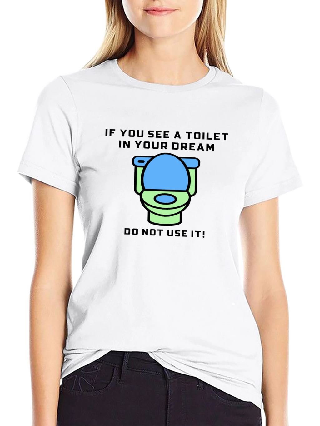 Dream Toilet T-Shirt - Funny Graphic Tee