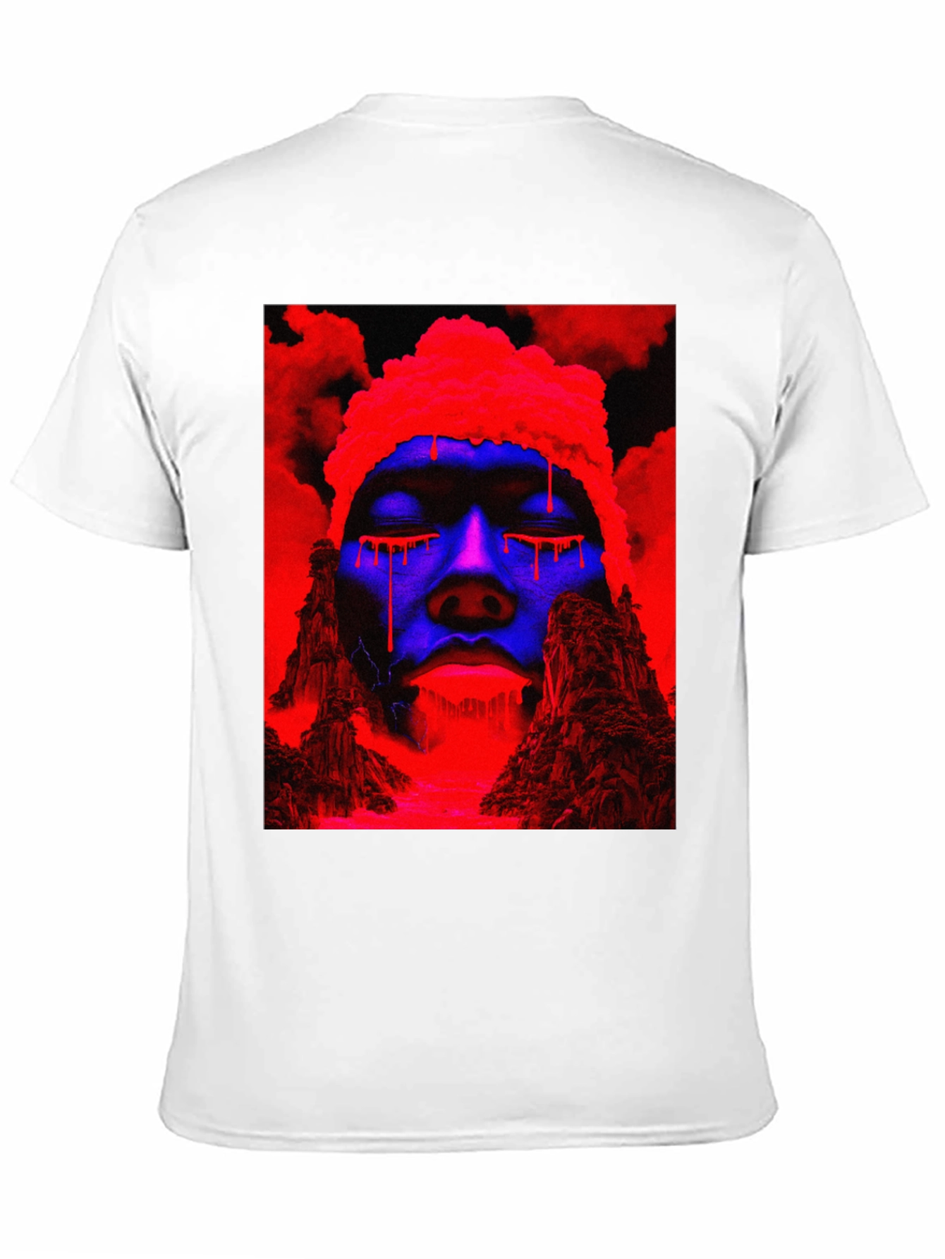 Vaporwave Drip T-Shirt - Black