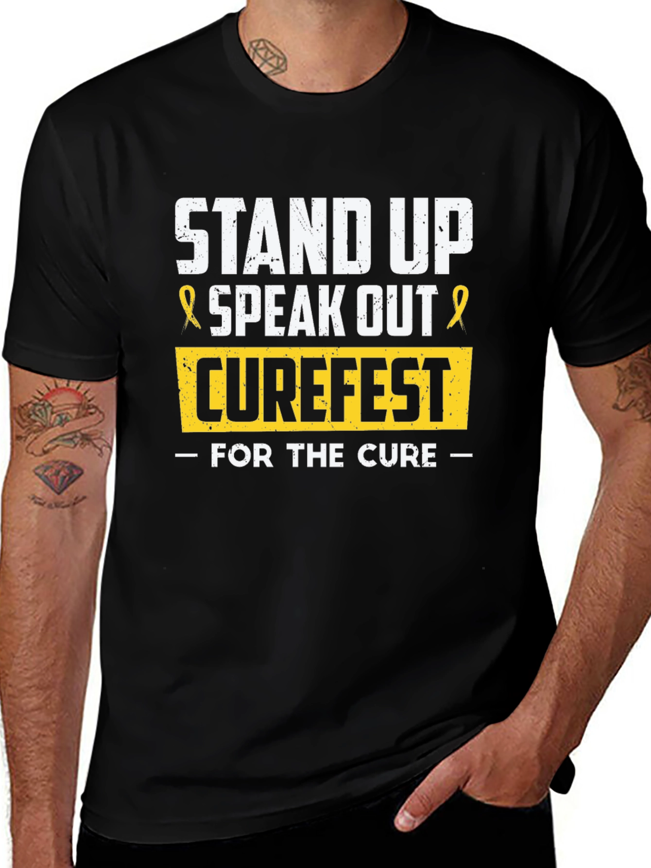 Stand Up Speak Out Curefest T-Shirt