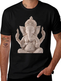 Ganesh Graphic Tee - Spiritual Style