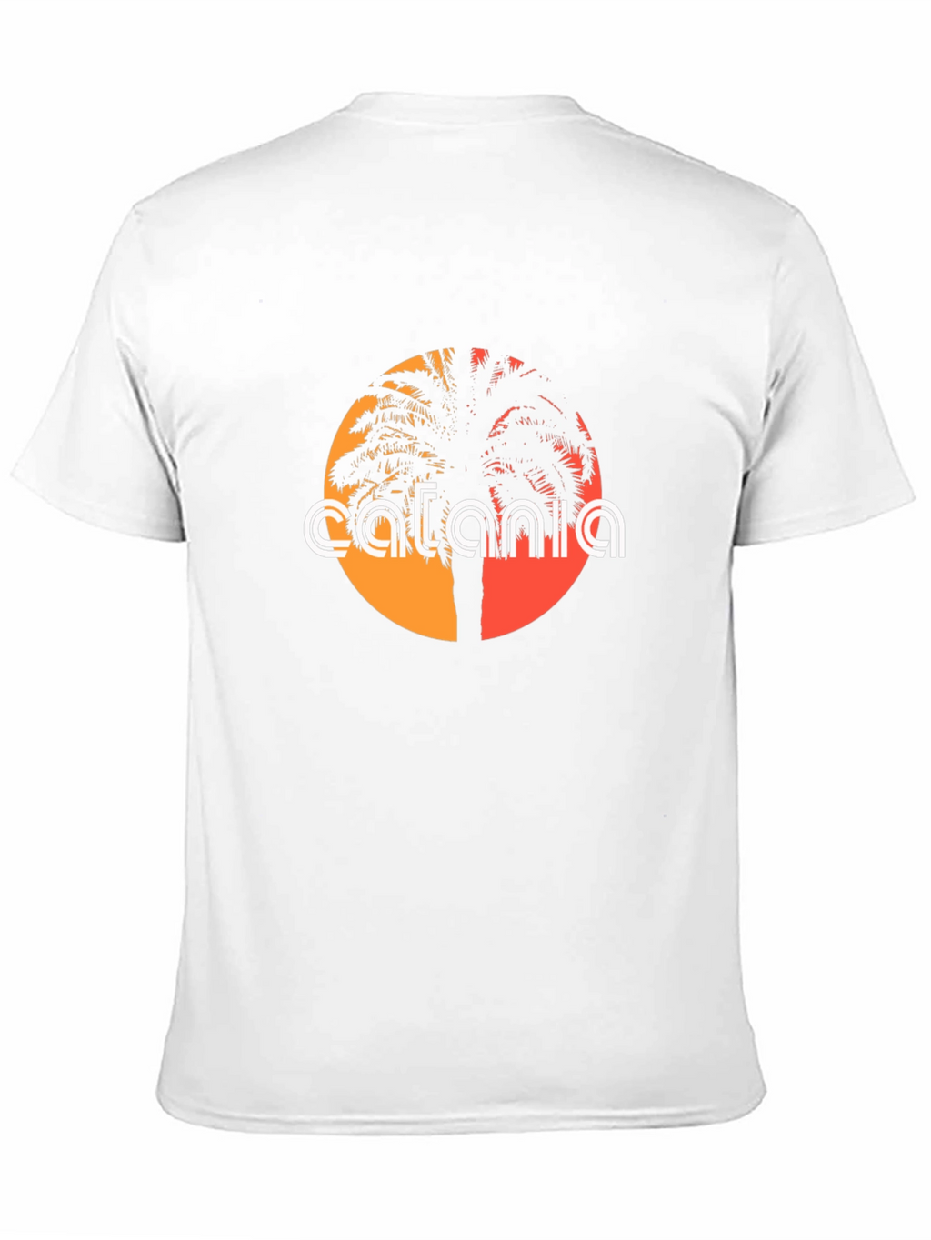 Catania Palm Tree Graphic T-Shirt
