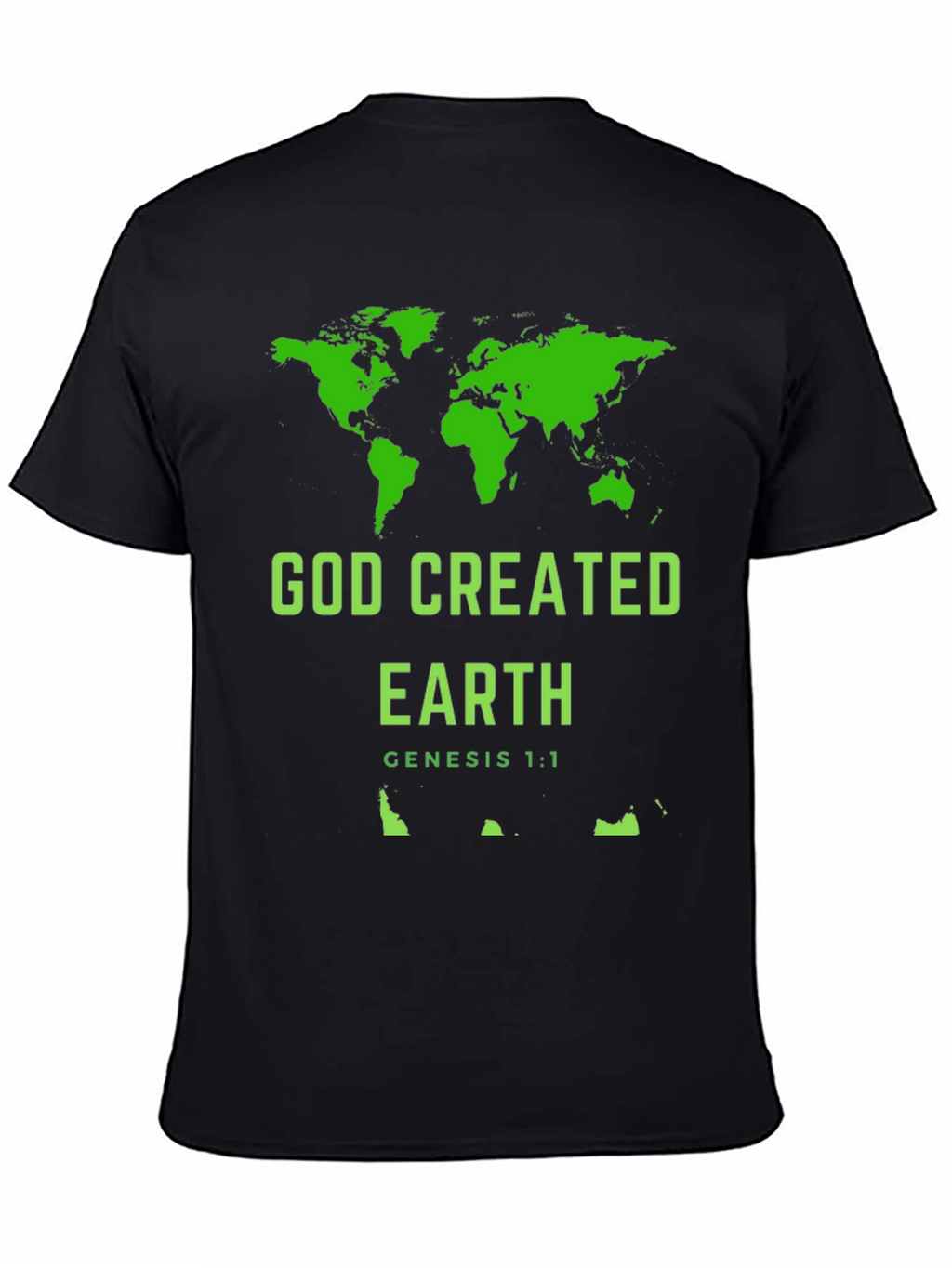 God Created Earth Christian T-Shirt