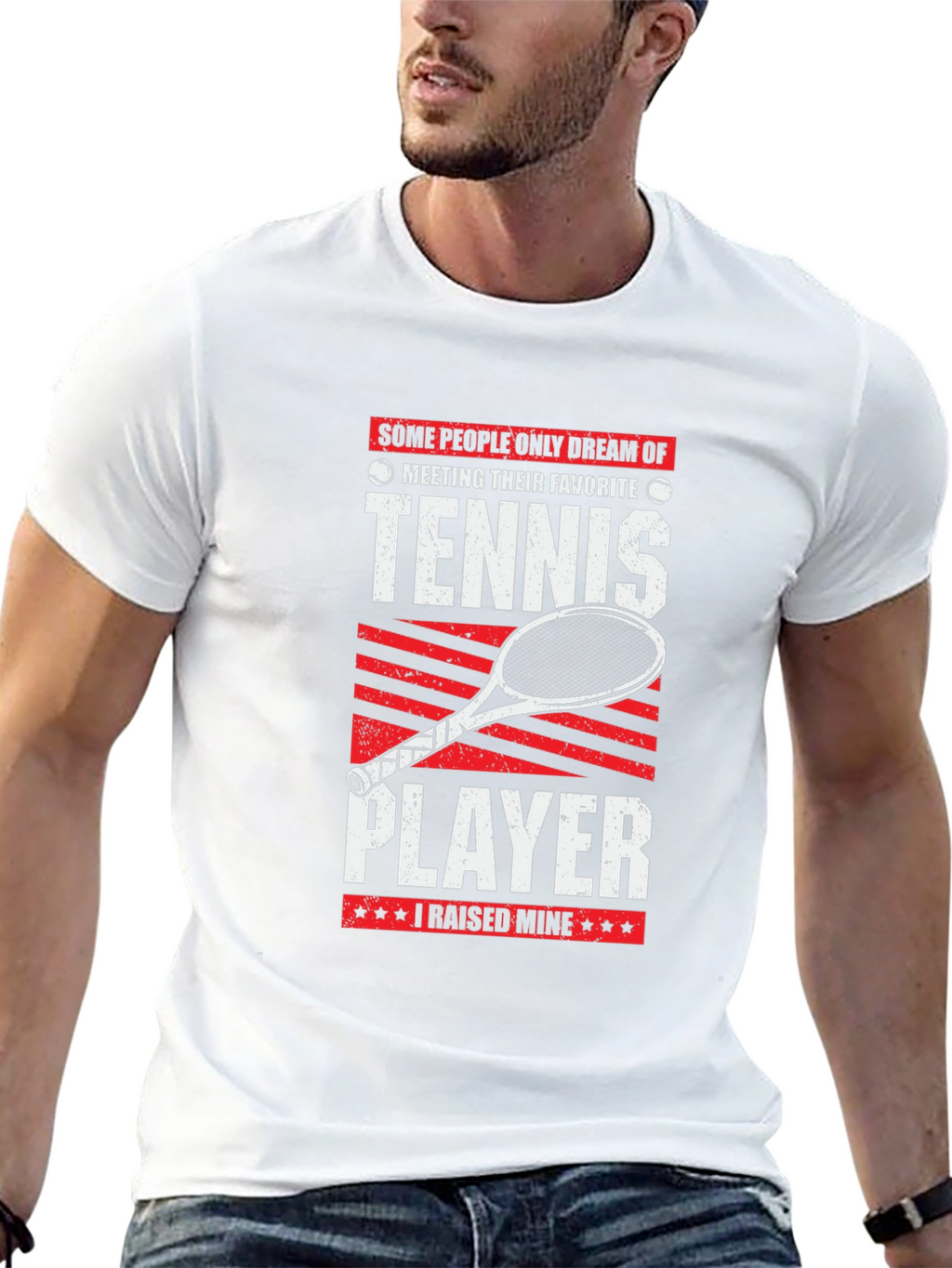 Tennis Player T-Shirt - I Raised Mine
