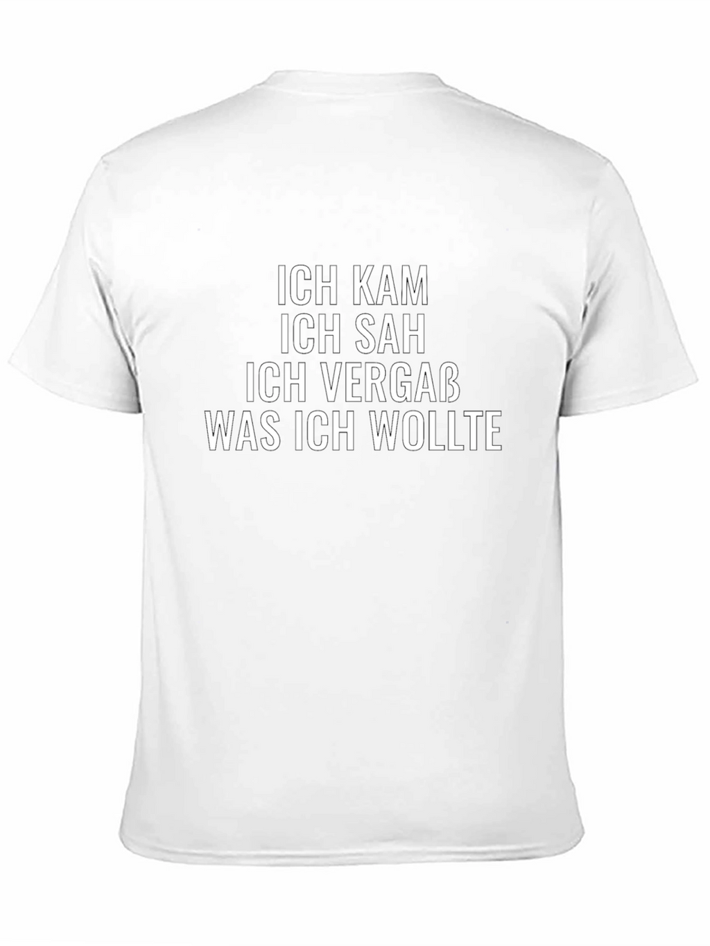 Ich Kam Ich Sah T-Shirt - Bold Statement Tee