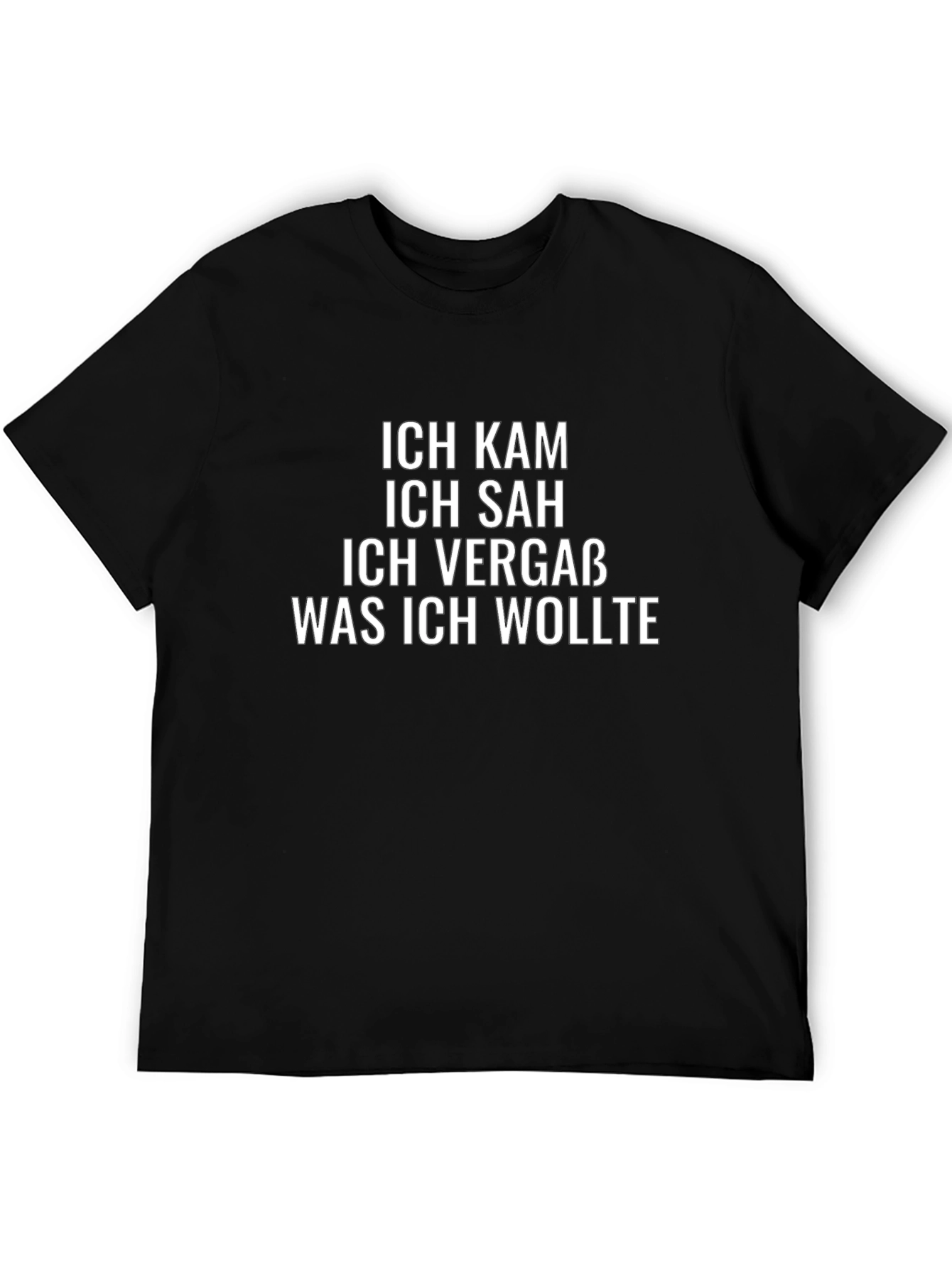 Ich Kam Ich Sah T-Shirt - Bold Statement Tee