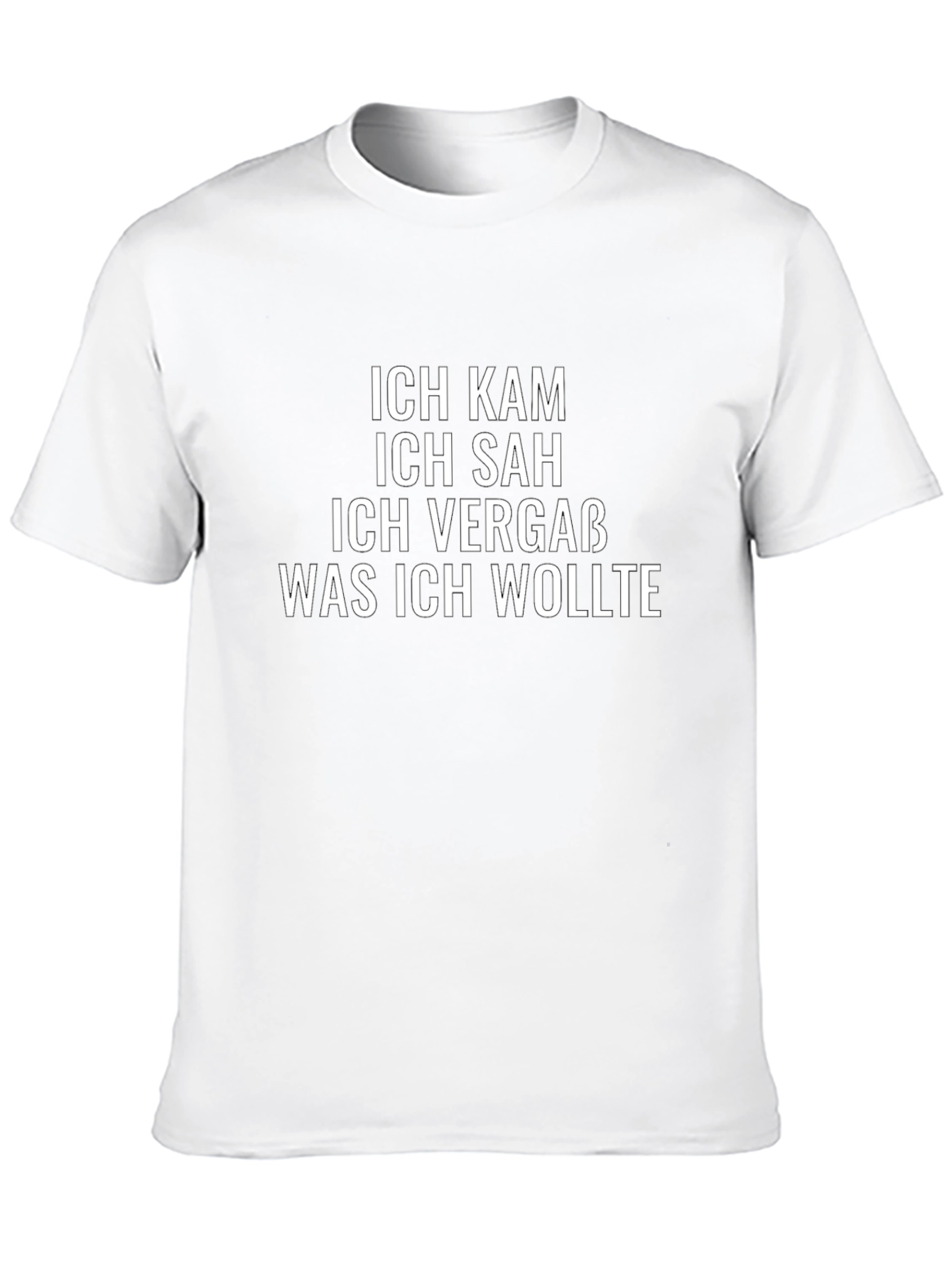 Ich Kam Ich Sah T-Shirt - Bold Statement Tee