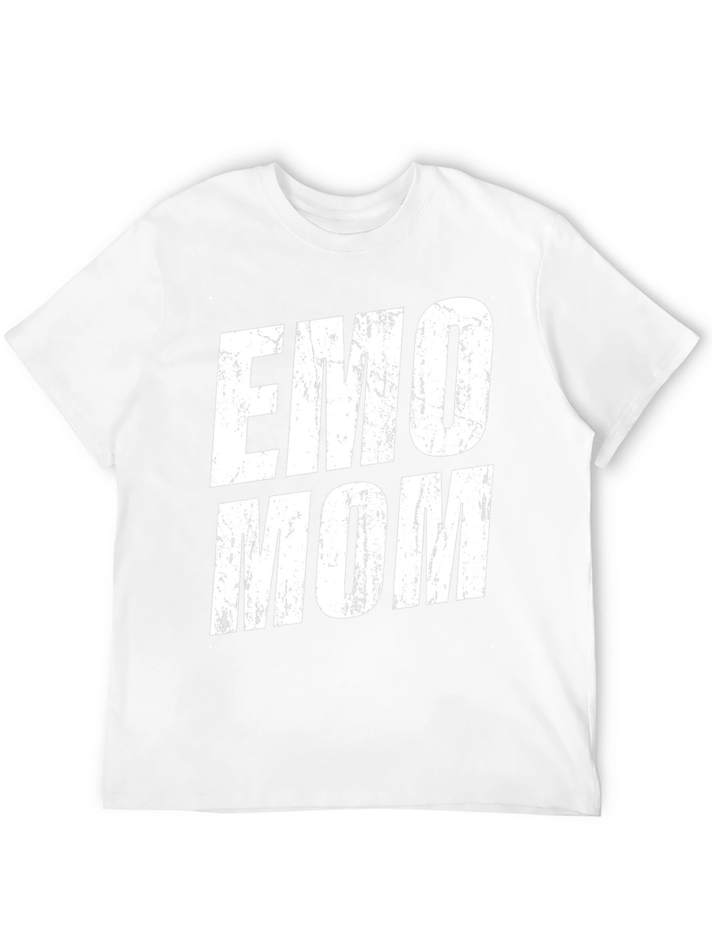 Emo Mom Graphic Tee - Distressed Print