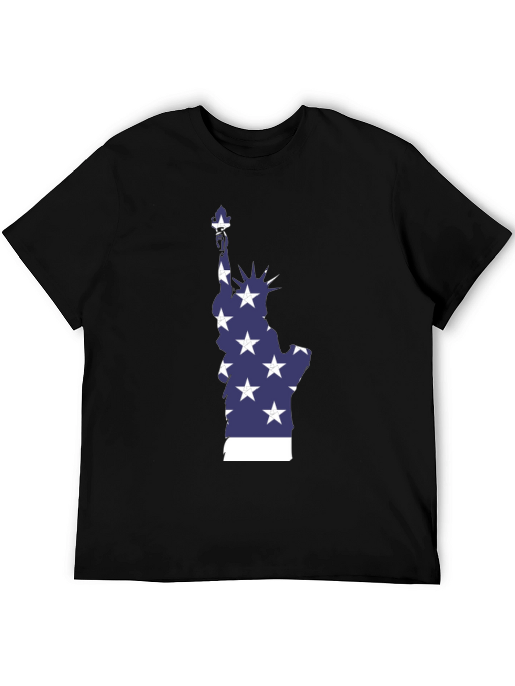Statue of Liberty Patriotic Graphic T-Shirt