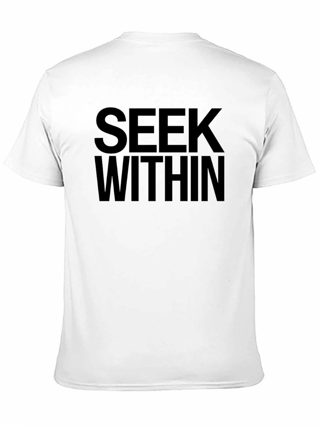 Seek Within Graphic Black T-Shirt
