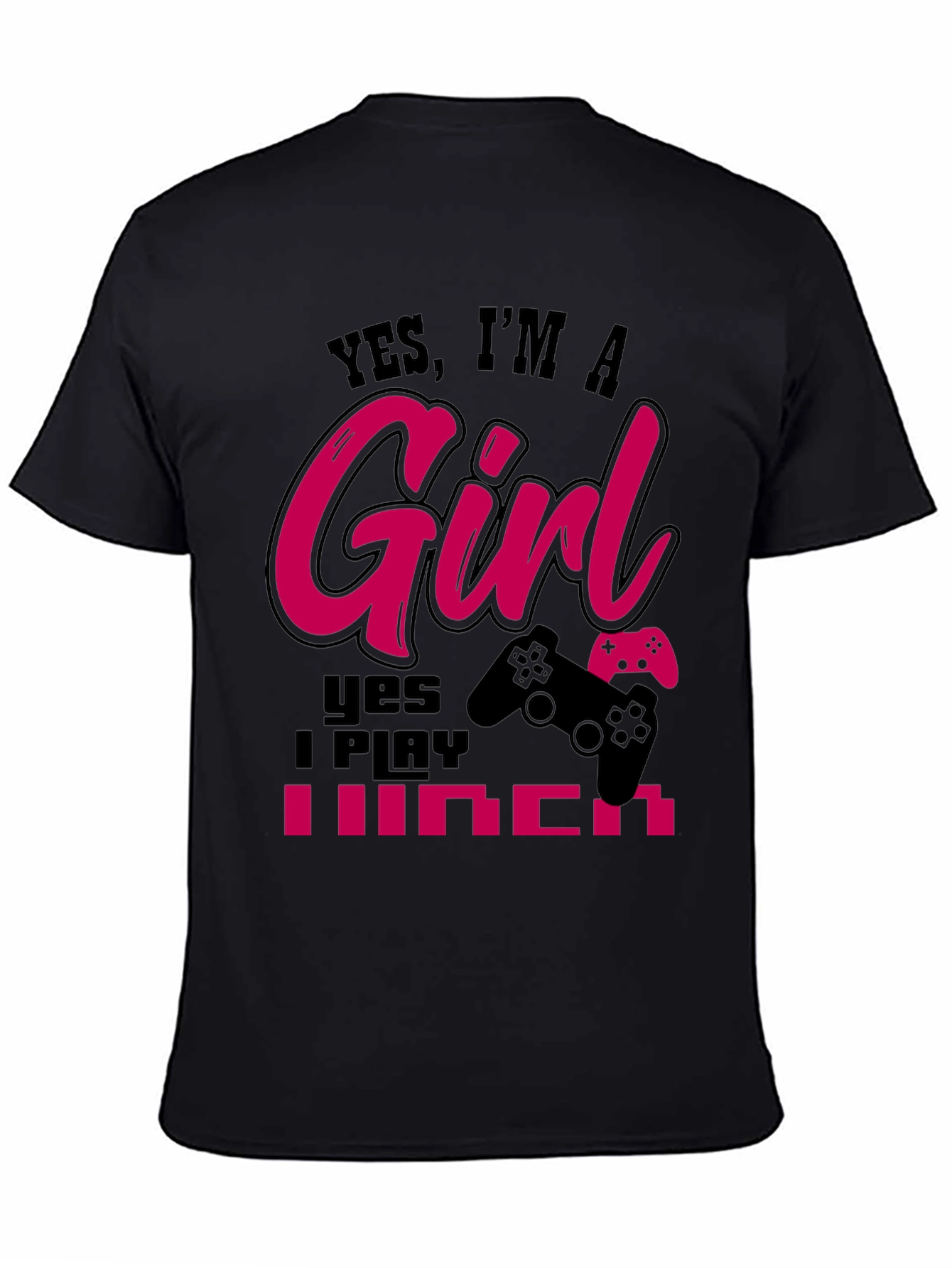 Yes Im A Girl Gamer T-Shirt