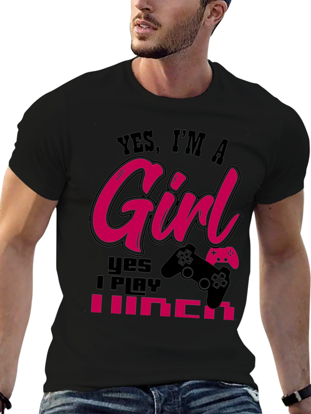 Yes Im A Girl Gamer T-Shirt