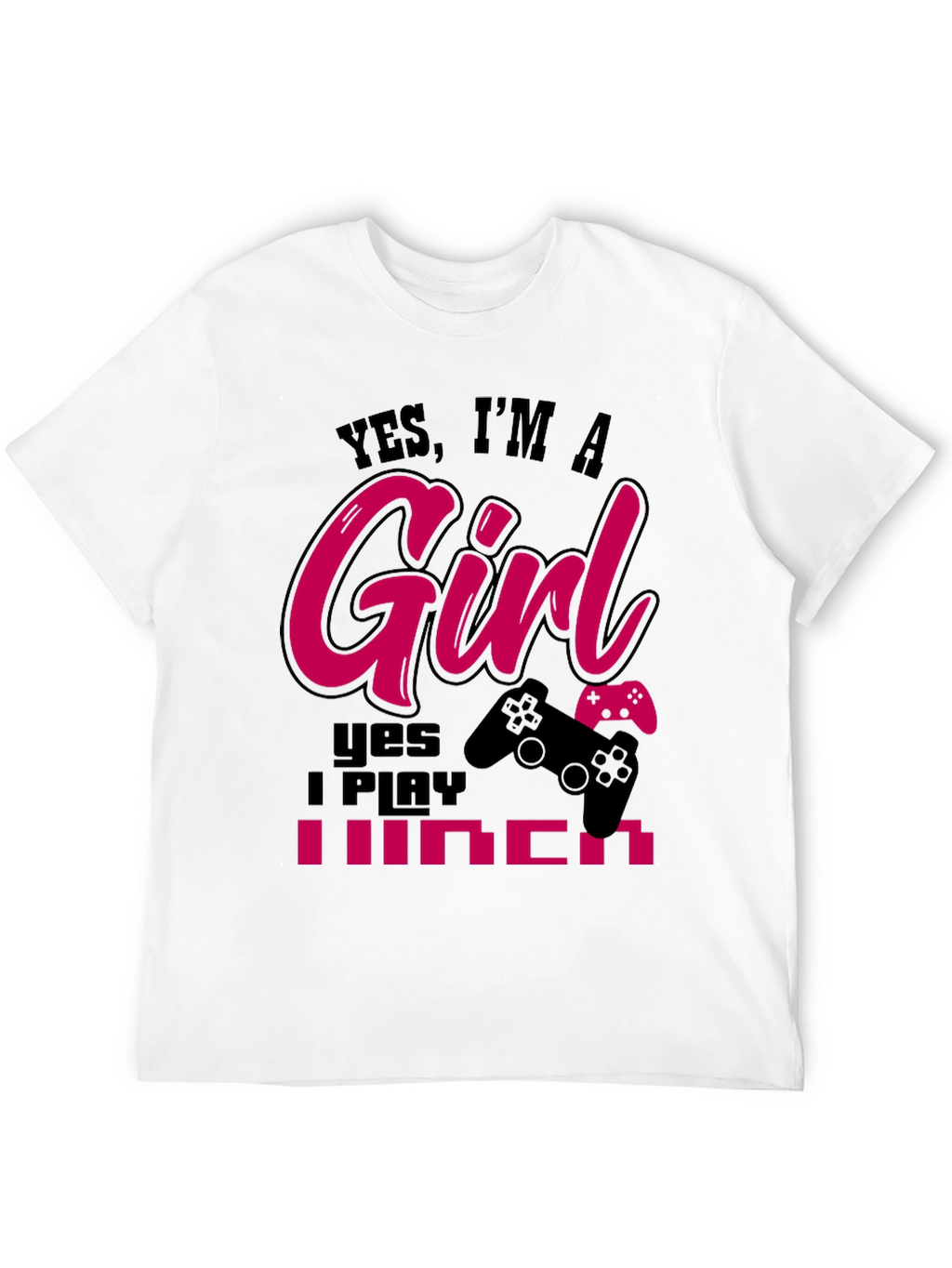 Yes Im A Girl Gamer T-Shirt
