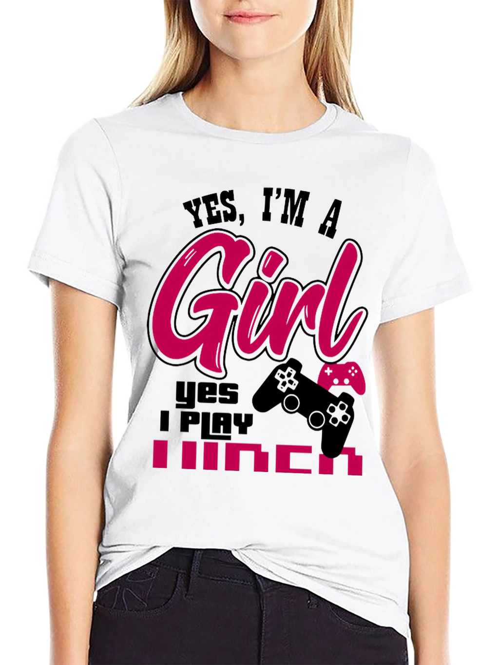 Yes Im A Girl Gamer T-Shirt