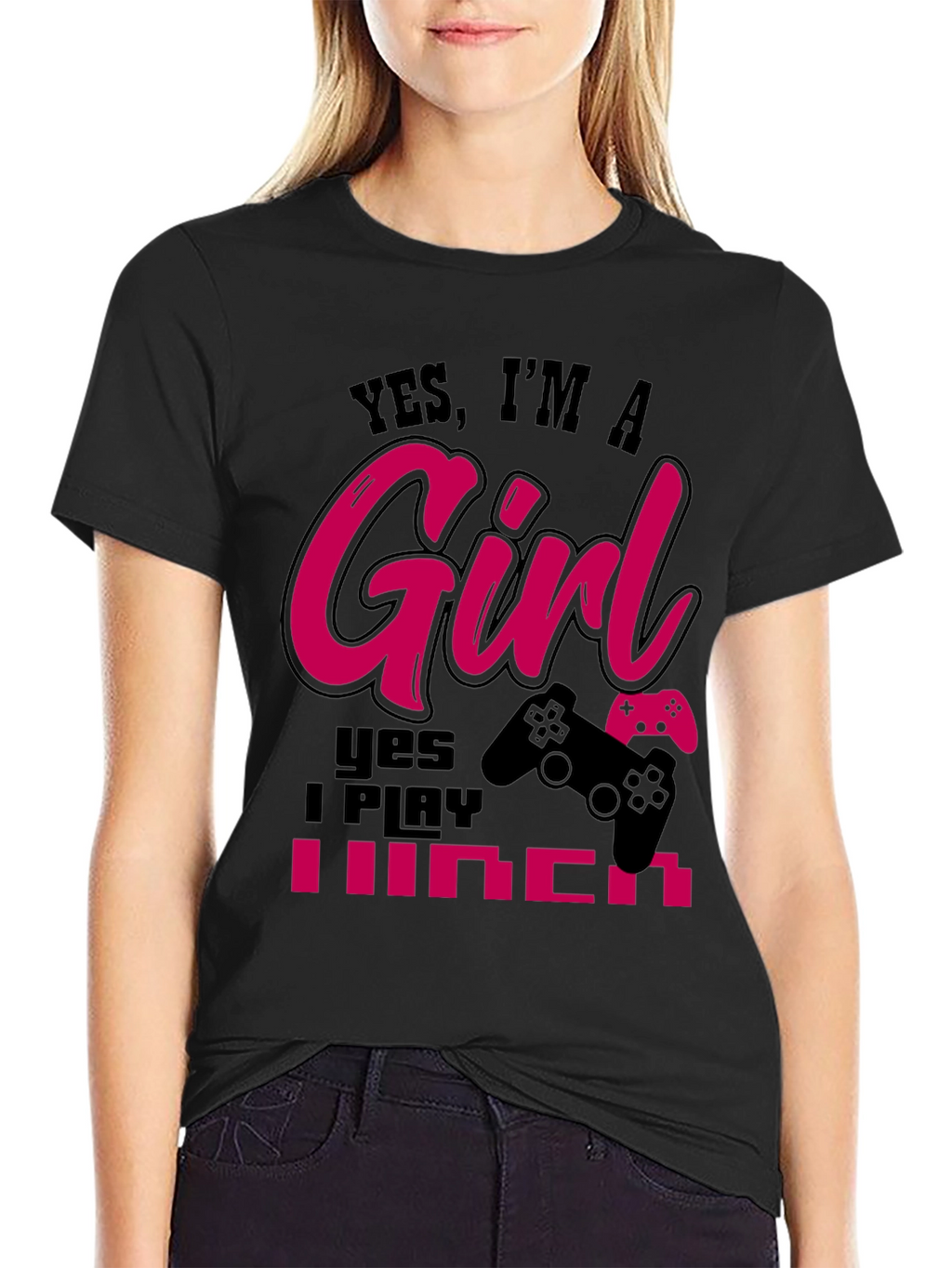 Yes Im A Girl Gamer T-Shirt