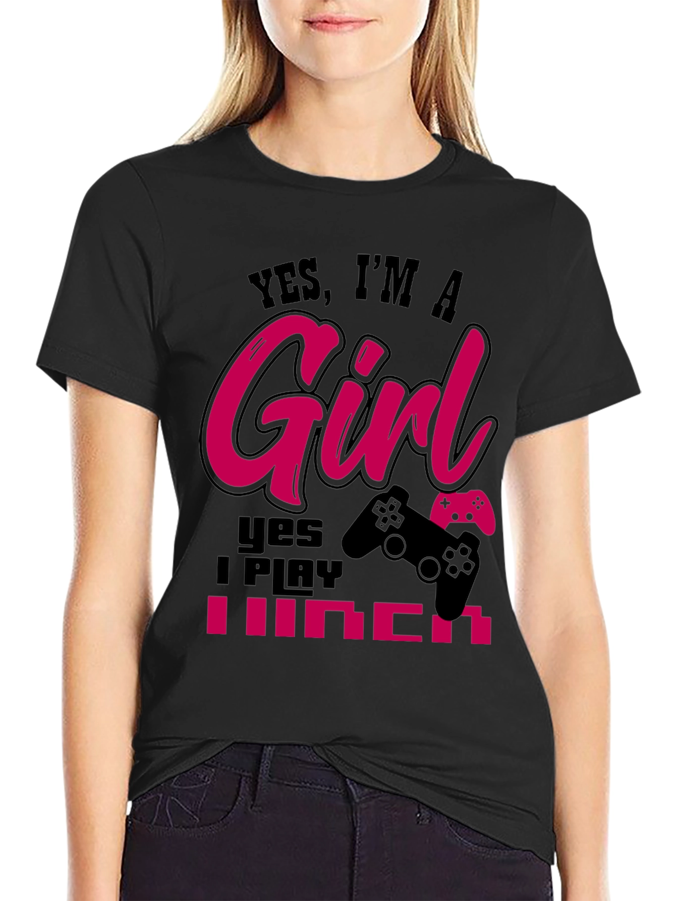 Yes Im A Girl Gamer T-Shirt