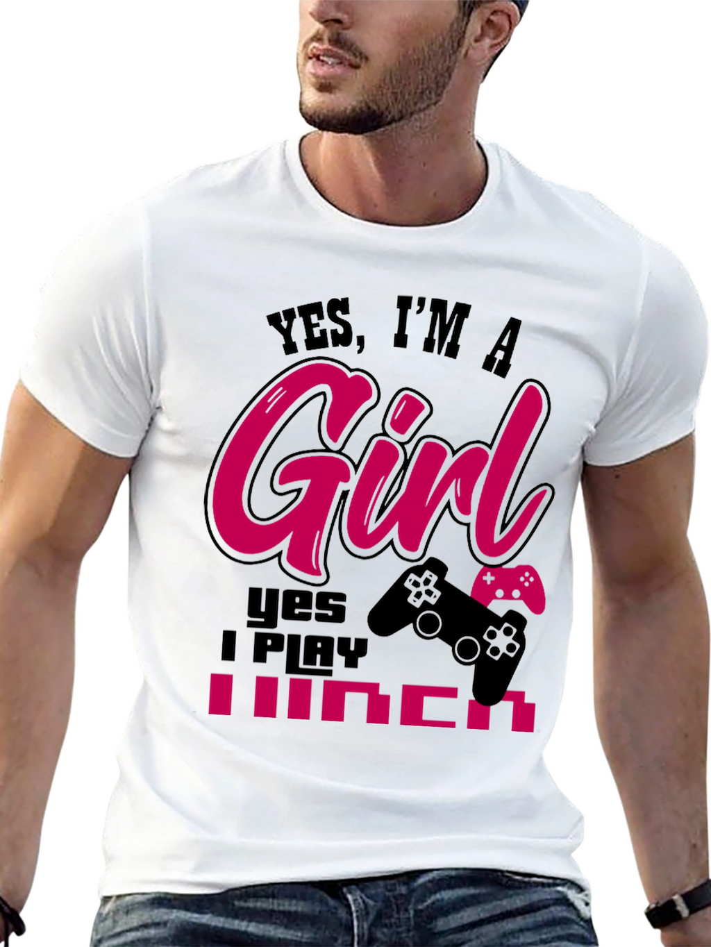 Yes Im A Girl Gamer T-Shirt