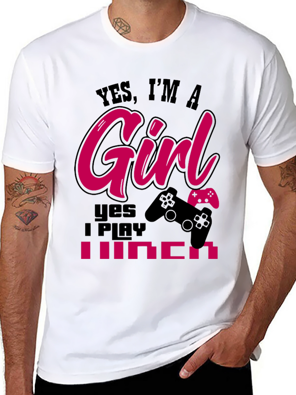 Yes Im A Girl Gamer T-Shirt