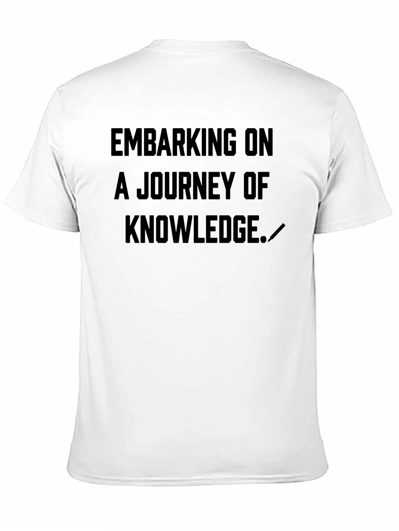 Knowledge Journey Black T-Shirt
