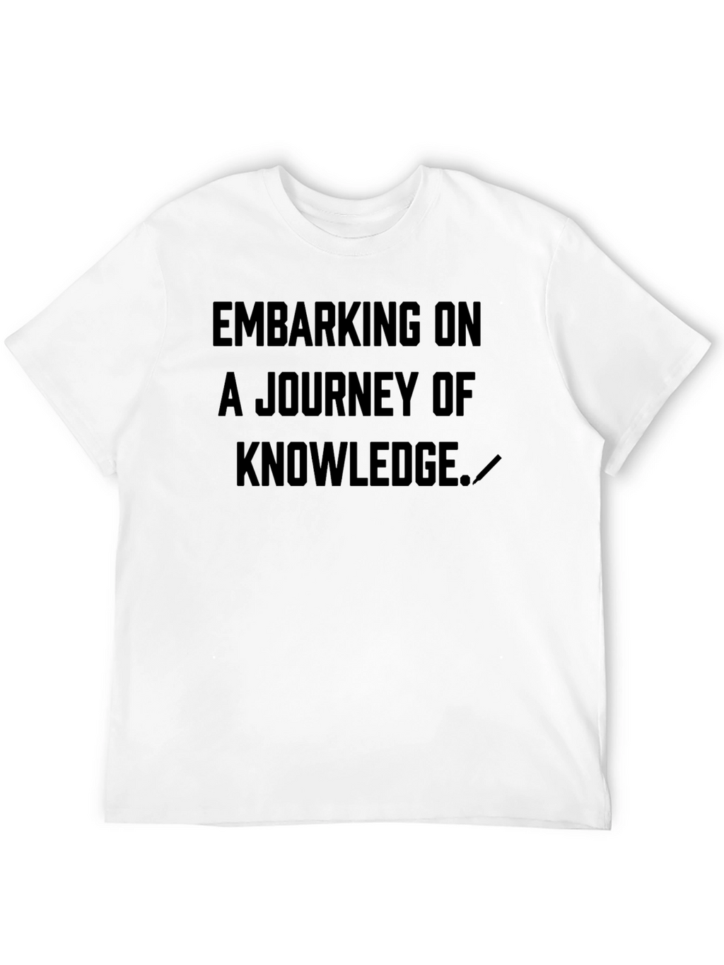 Knowledge Journey Black T-Shirt