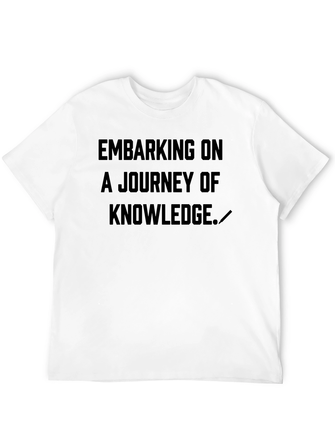 Knowledge Journey Black T-Shirt