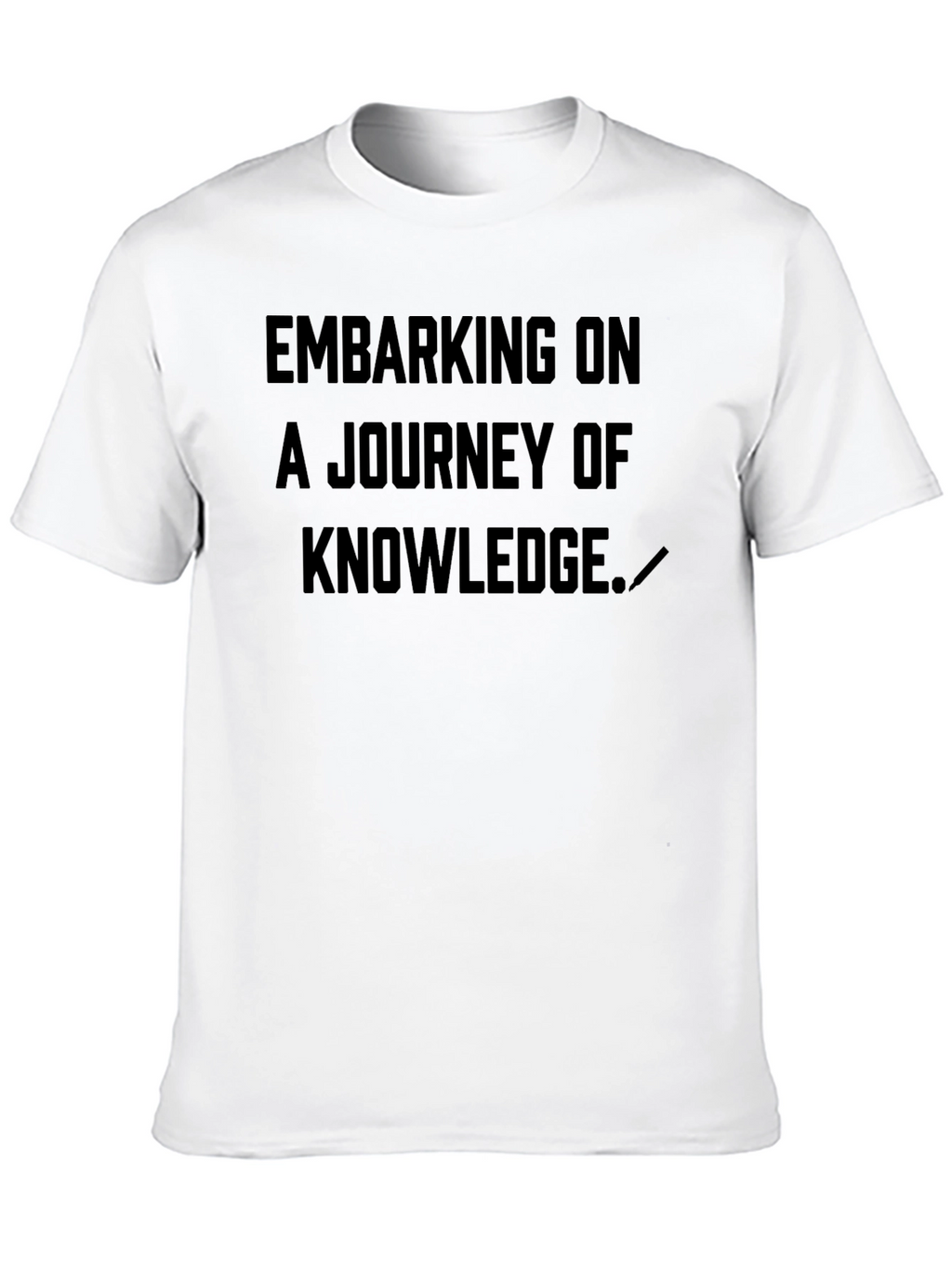 Knowledge Journey Black T-Shirt