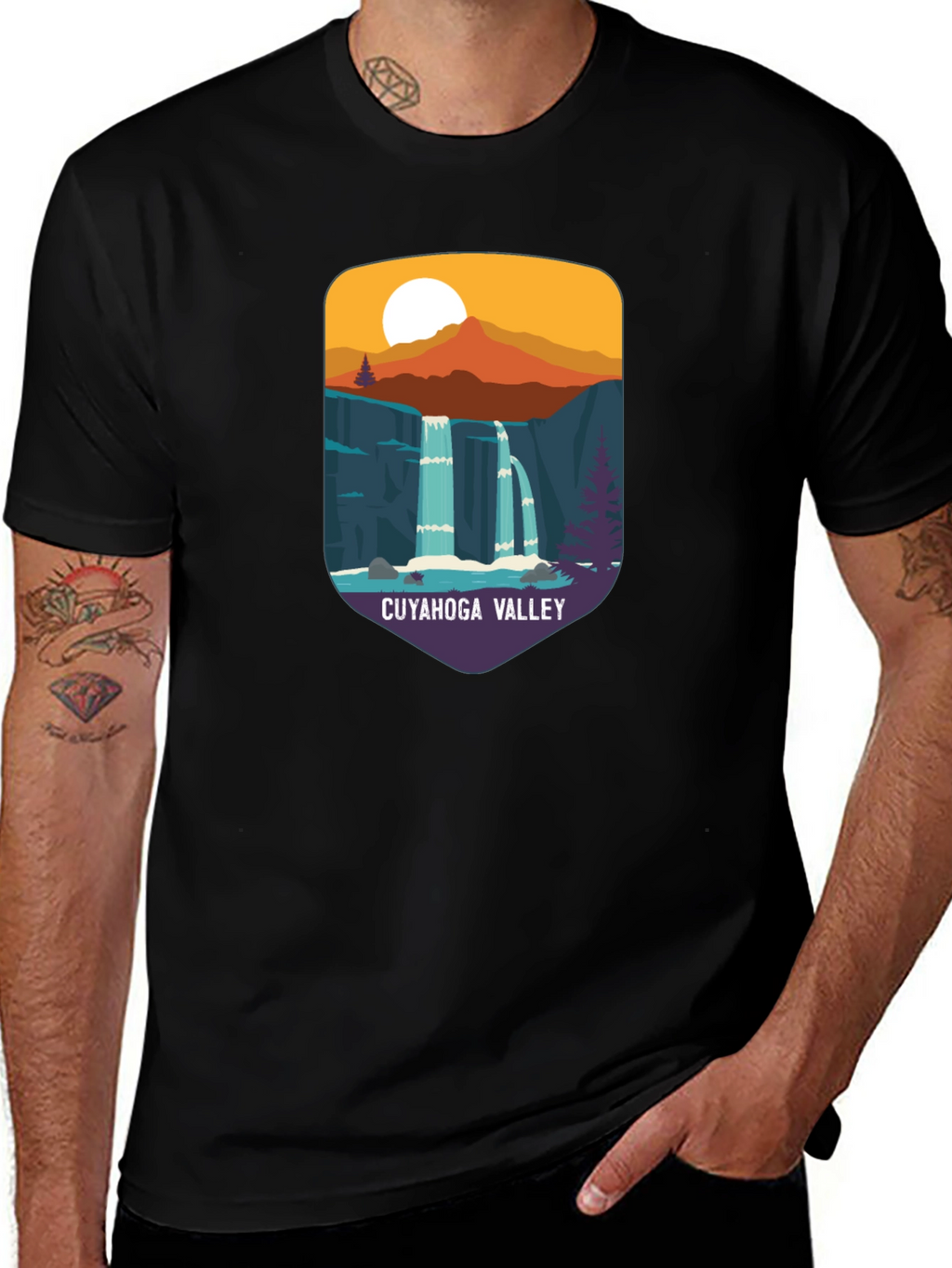 Cuyahoga Valley Graphic Tee - Nature Inspired T-Shirt
