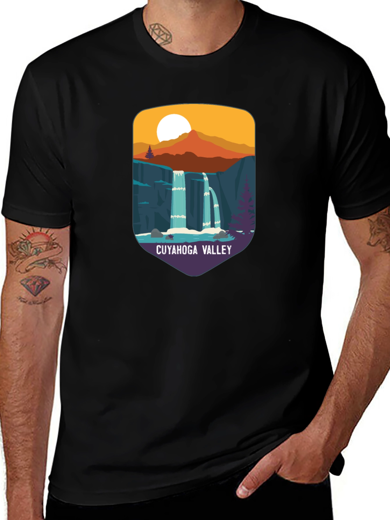 Cuyahoga Valley Graphic Tee - Nature Inspired T-Shirt