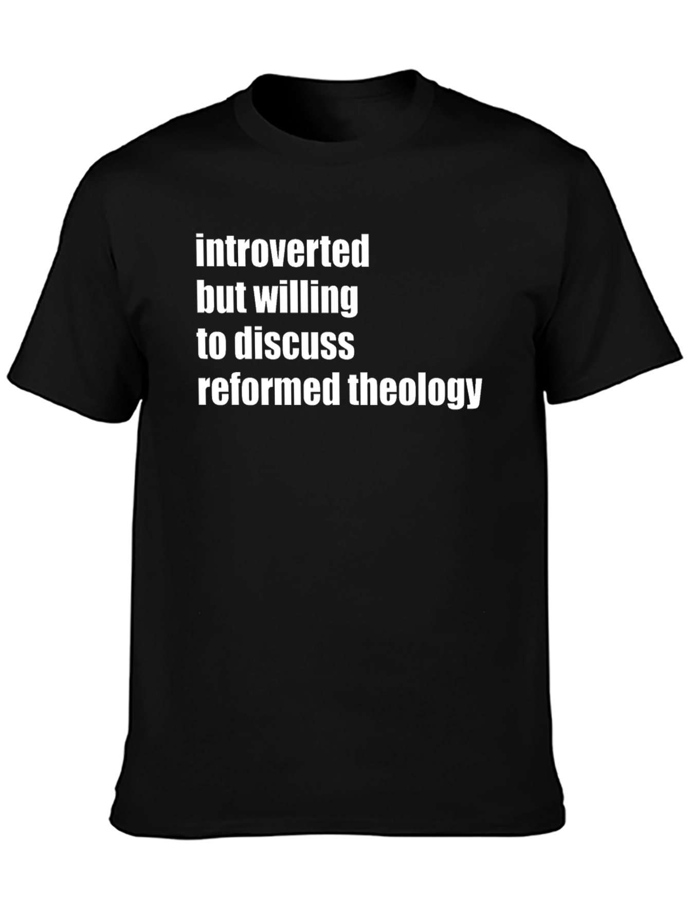 Introverted Reformed Theology Graphic Tee