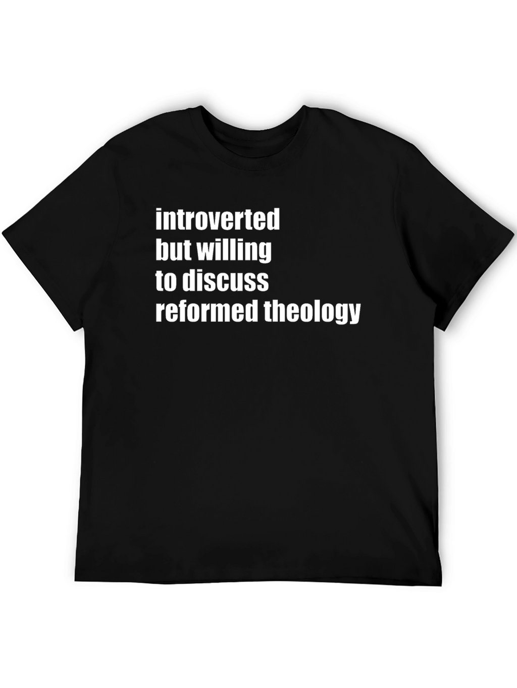 Introverted Reformed Theology Graphic Tee