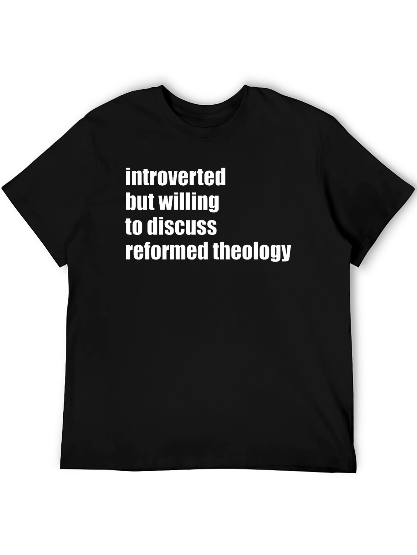 Introverted Reformed Theology Graphic Tee