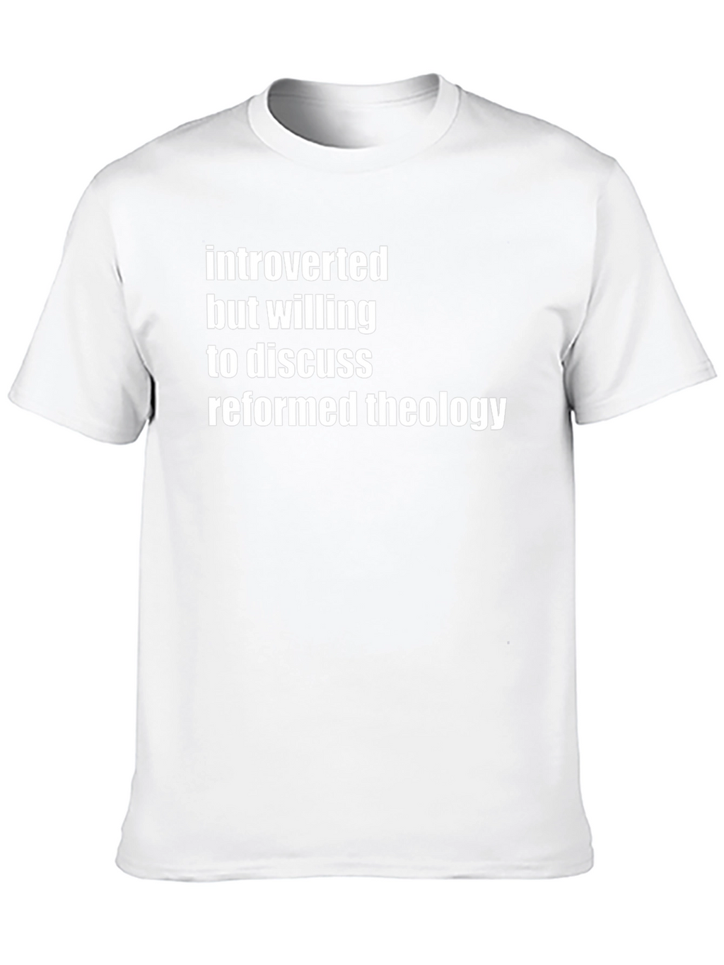 Introverted Reformed Theology Graphic Tee