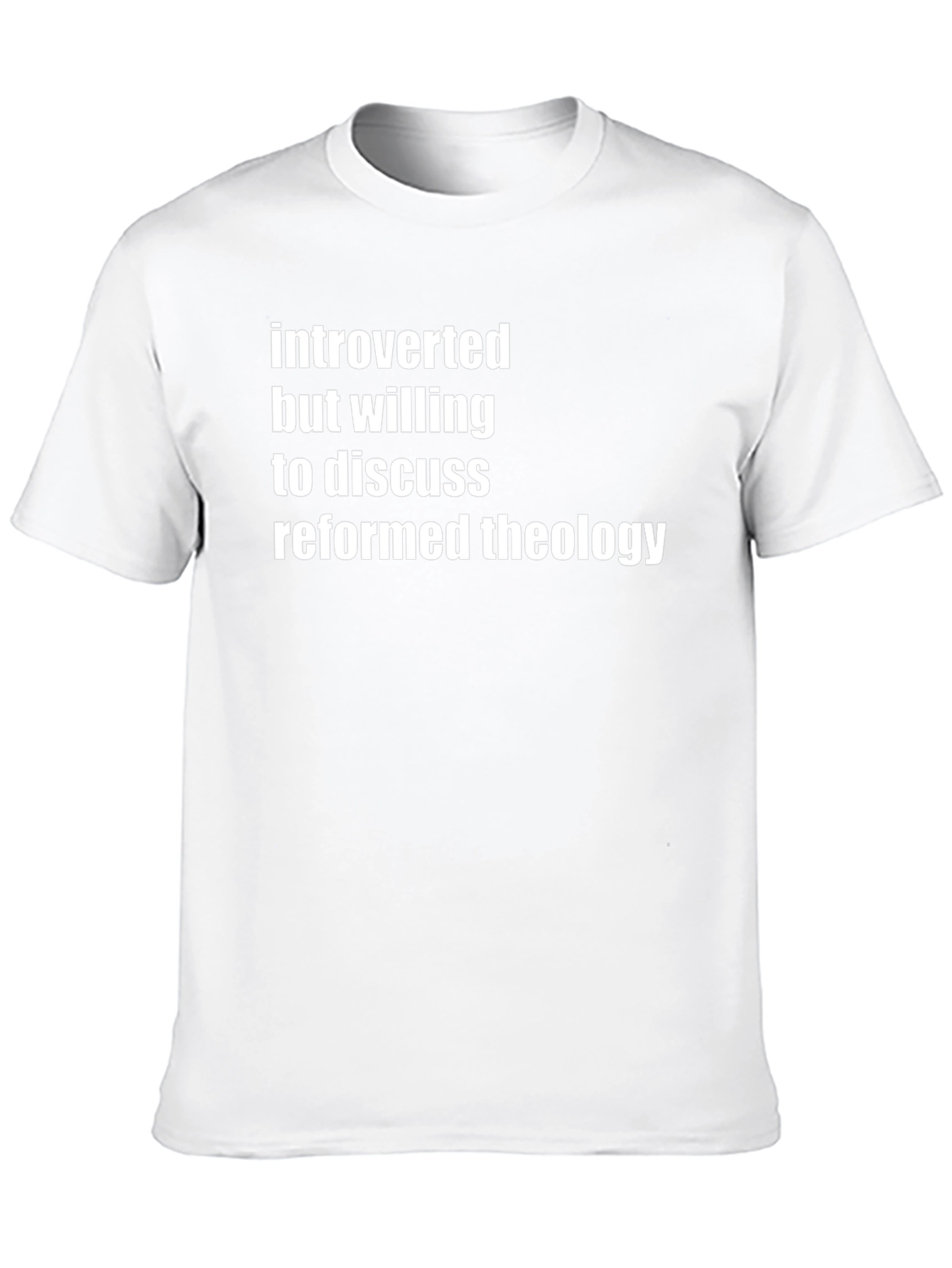 Introverted Reformed Theology Graphic Tee