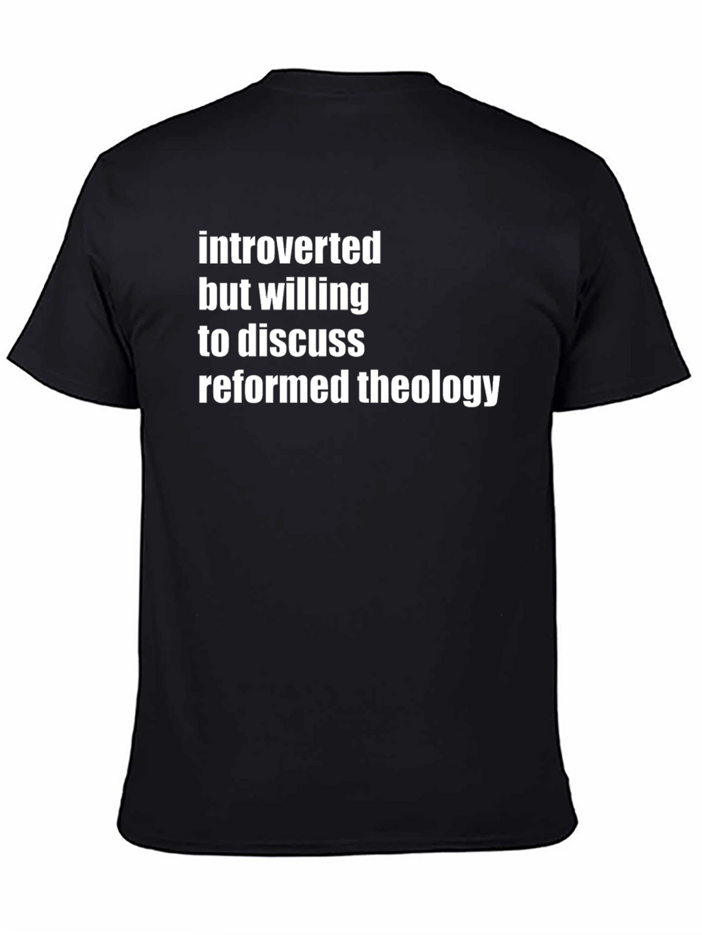 Introverted Reformed Theology Graphic Tee