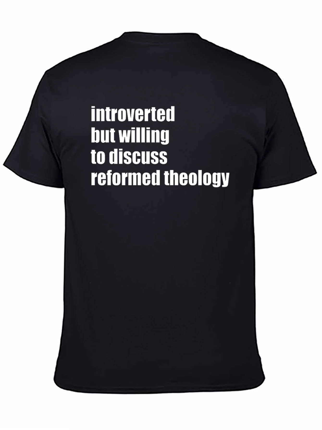 Introverted Reformed Theology Graphic Tee