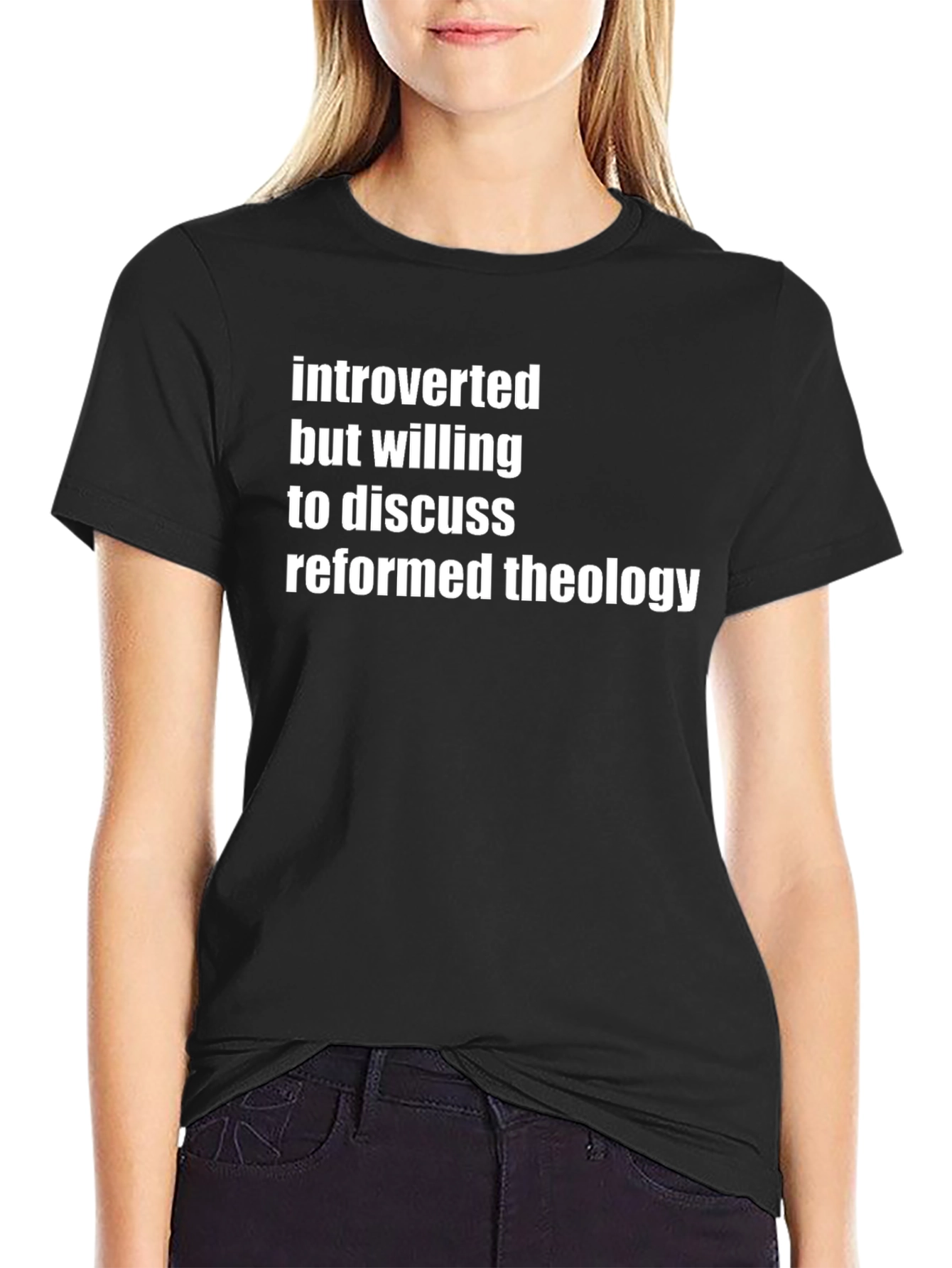 Introverted Reformed Theology Graphic Tee