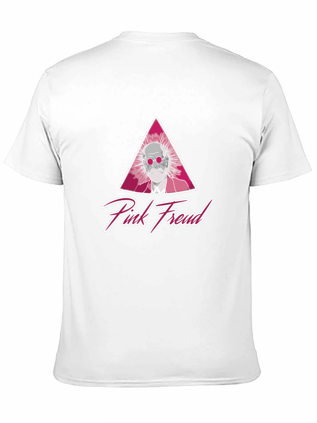 Pink Freud Black T-Shirt - Unique Graphic Tee