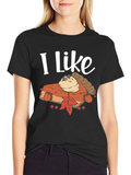 I Like Pumpkin Pie T-Shirt - Thanksgiving Festive Wear