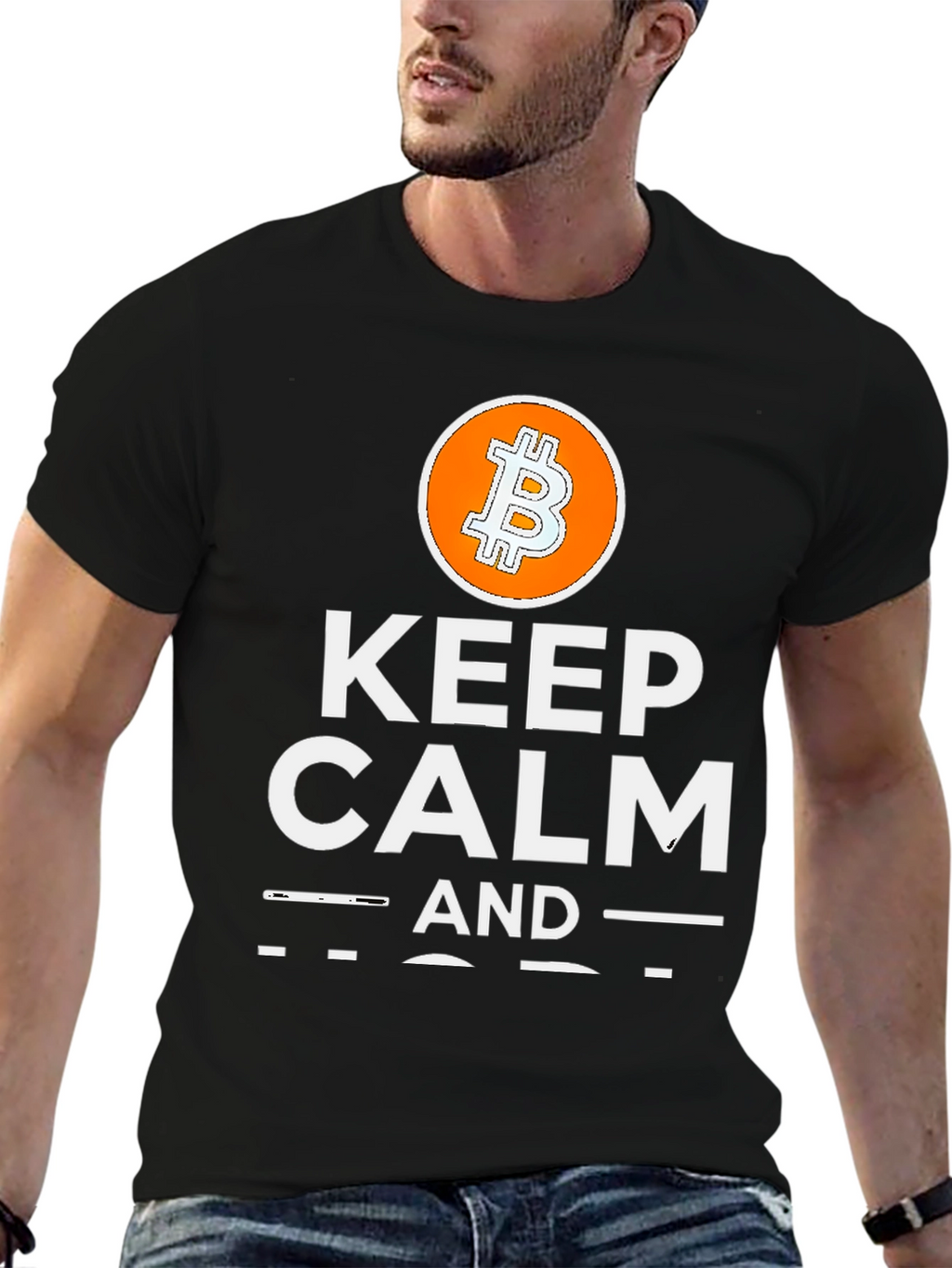 Keep Calm and Bitcoin T-Shirt