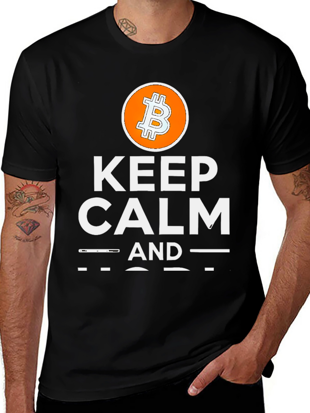 Keep Calm and Bitcoin T-Shirt