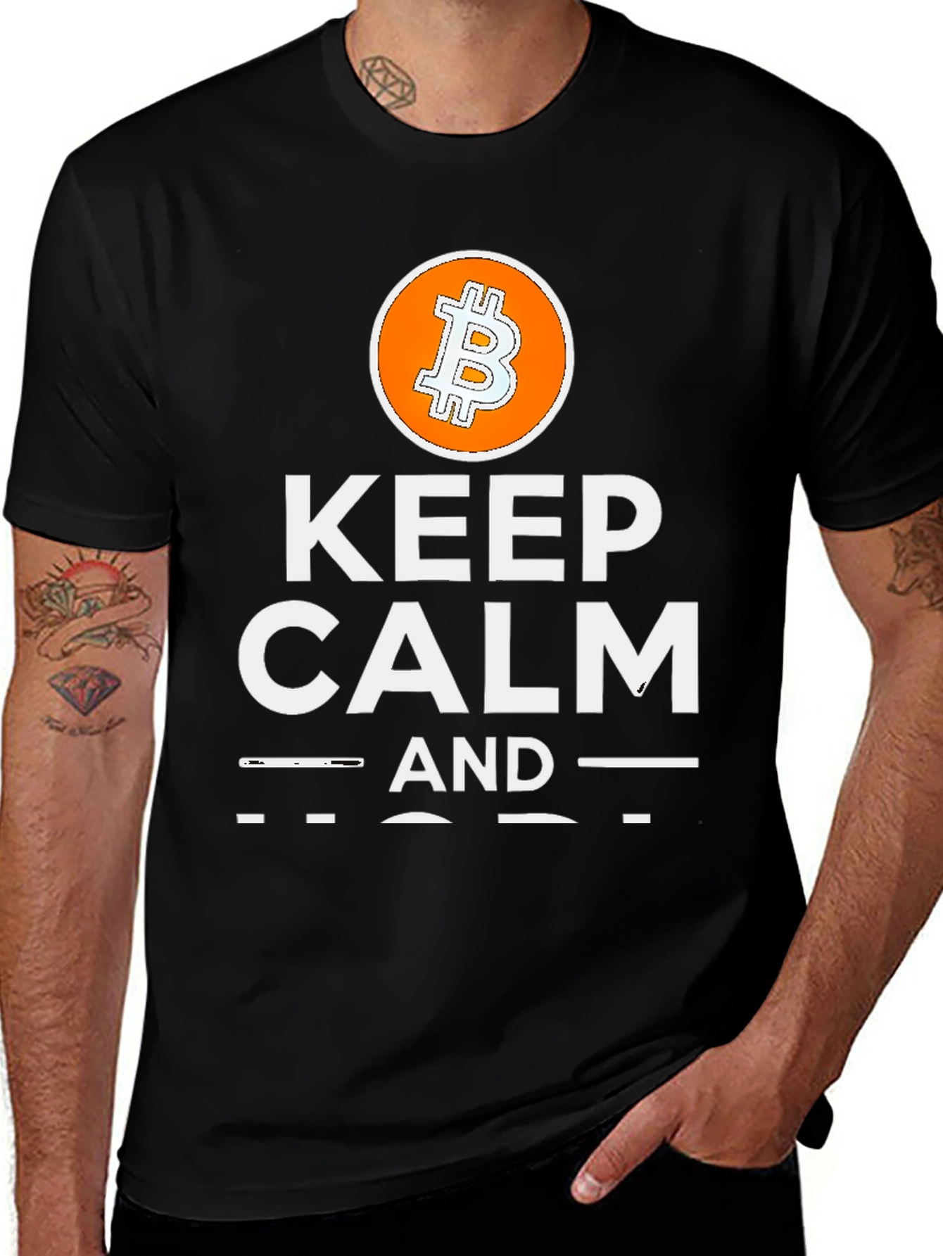 Keep Calm and Bitcoin T-Shirt