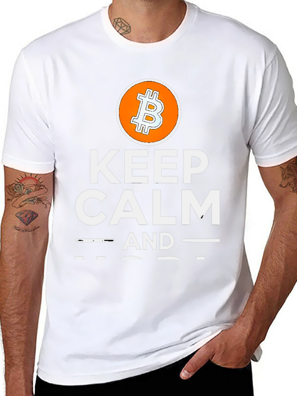 Keep Calm and Bitcoin T-Shirt