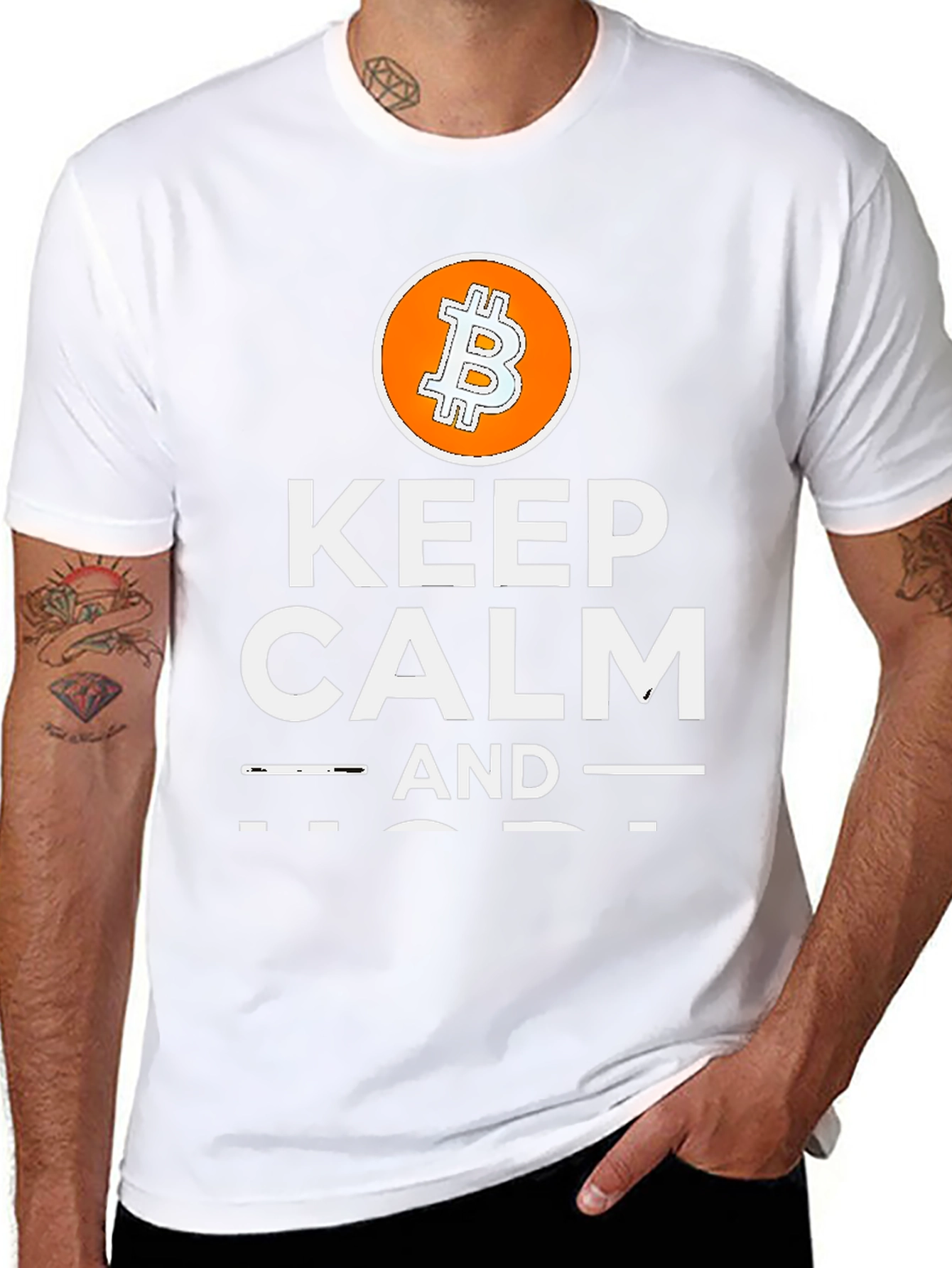 Keep Calm and Bitcoin T-Shirt