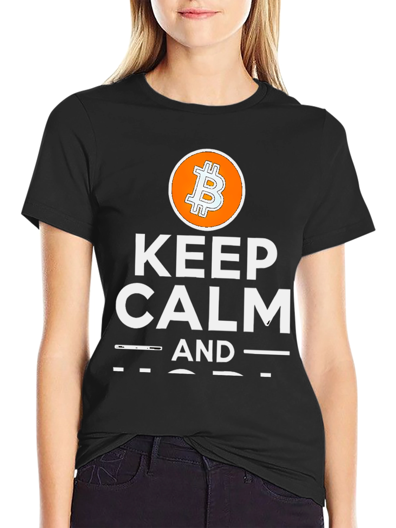 Keep Calm and Bitcoin T-Shirt