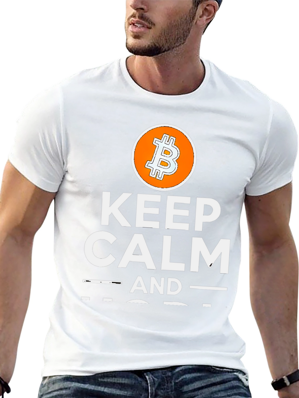 Keep Calm and Bitcoin T-Shirt