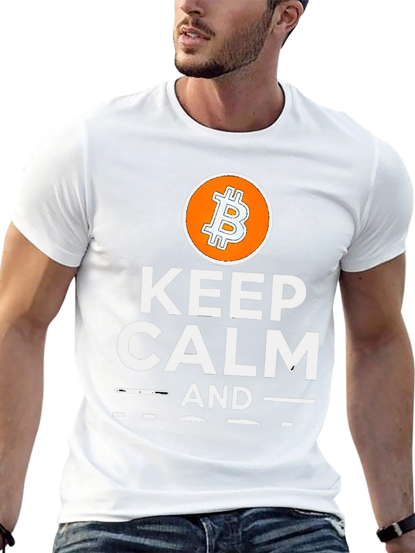 Keep Calm and Bitcoin T-Shirt